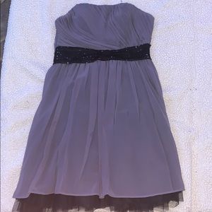 Greyish/purpleish homecoming dress